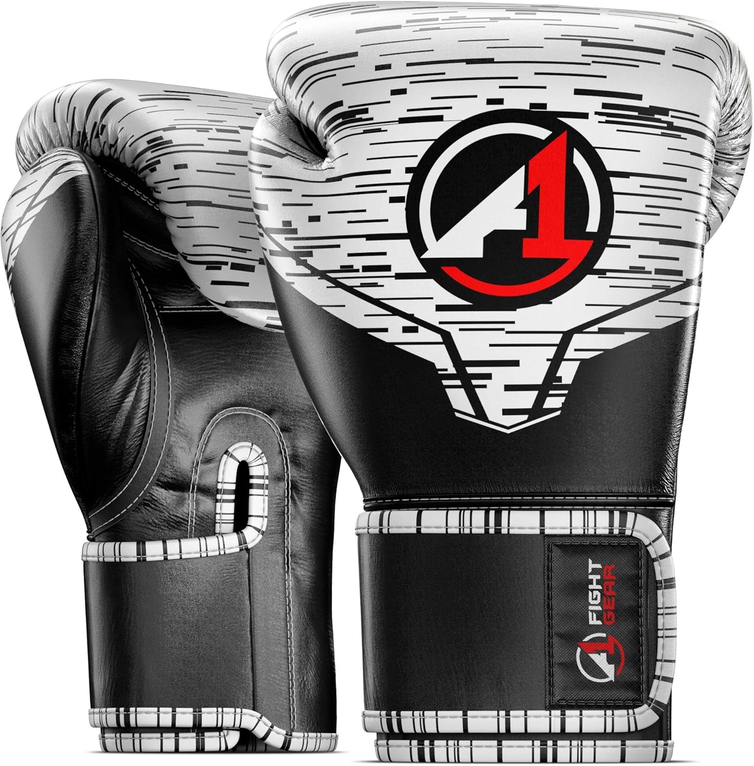 Knockouts in style! These A1 Fight Gear gloves are tougher than your ex’s new relationship and way more supportive. Whether you’re punching bags or egos, these pro-grade leather mitts have your fists looking fierce in white